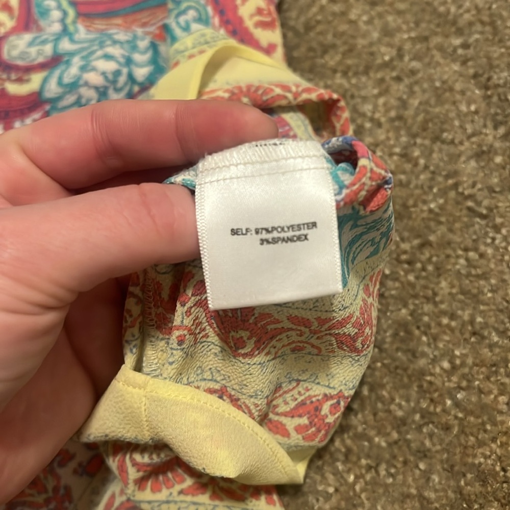 NWOT Rose‎ & Olive Boho Tank/Blouse in XL - Picture 4 of 5